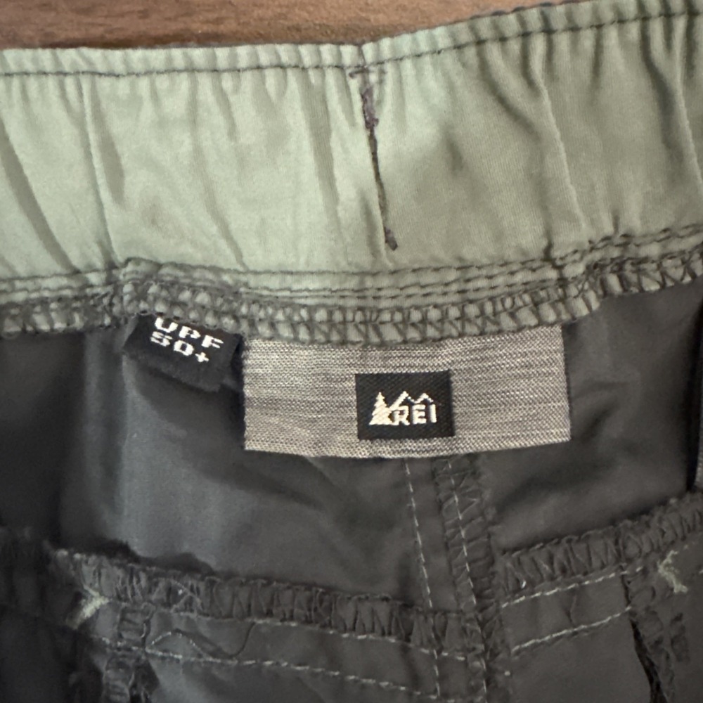 REI Nylon Convertible Pants Mens 30M‎ 30 X 26 SPF Cargo Gray Camp Hike - Picture 7 of 13